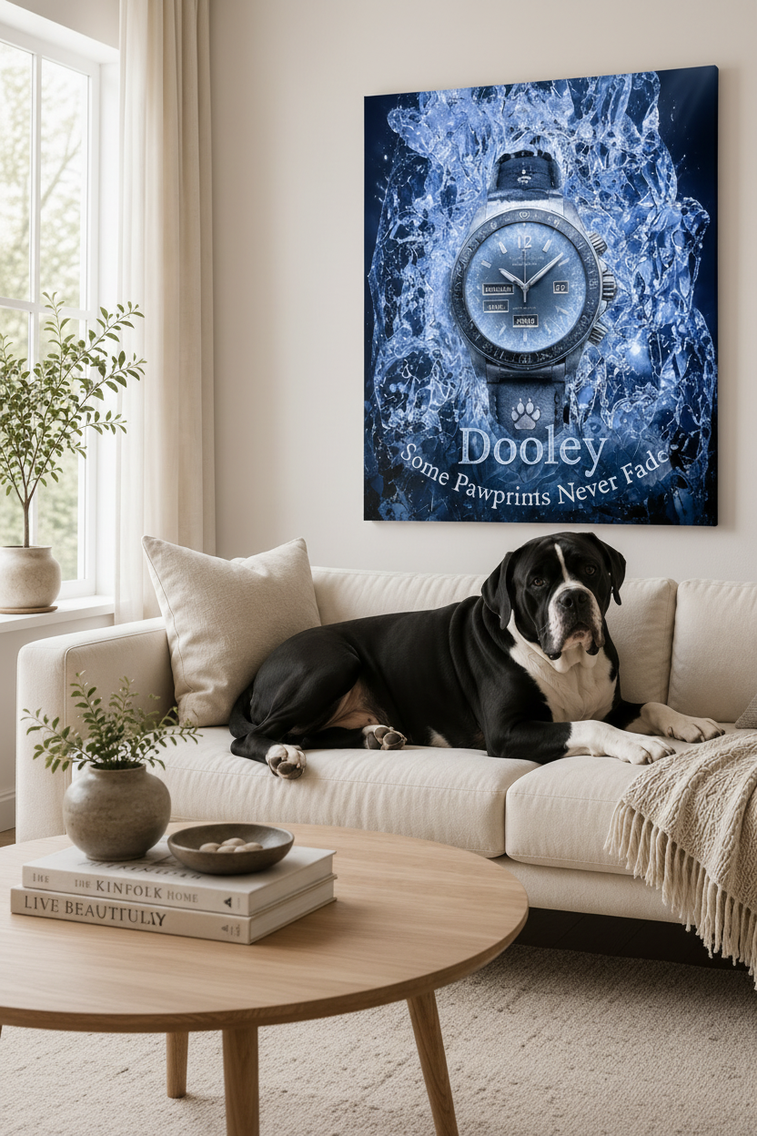 Forever Paw - Canvas Print